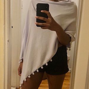 Lavender Cynthia Rowley Poncho